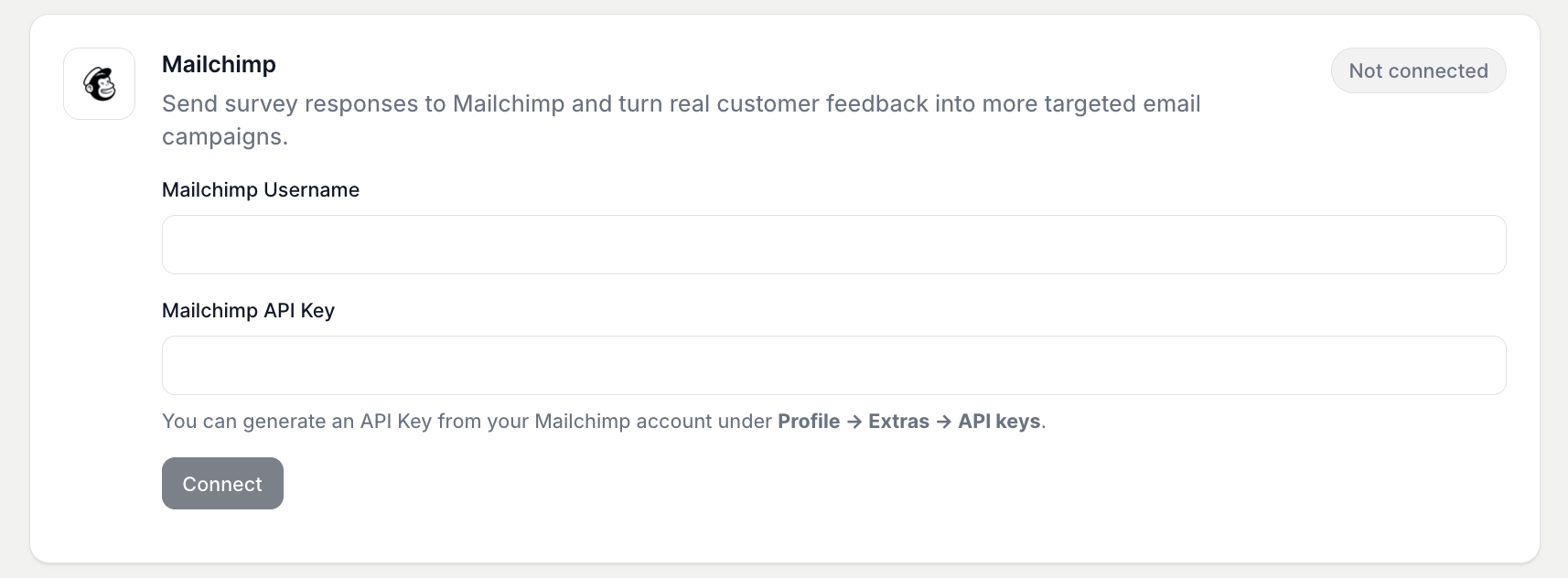 Mailchimp Integration