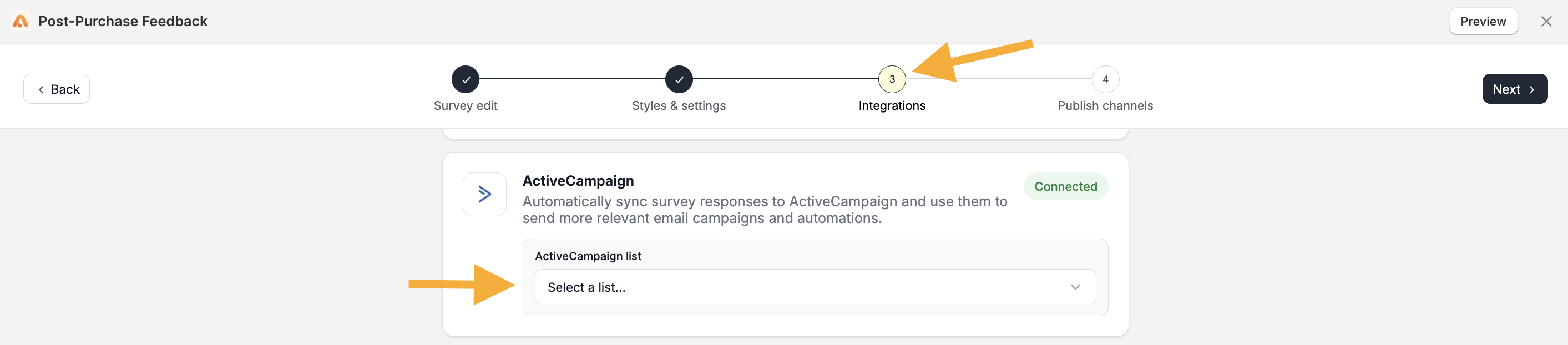 Apricot Integration Activecampaign