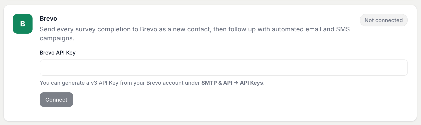 Brevo Integration