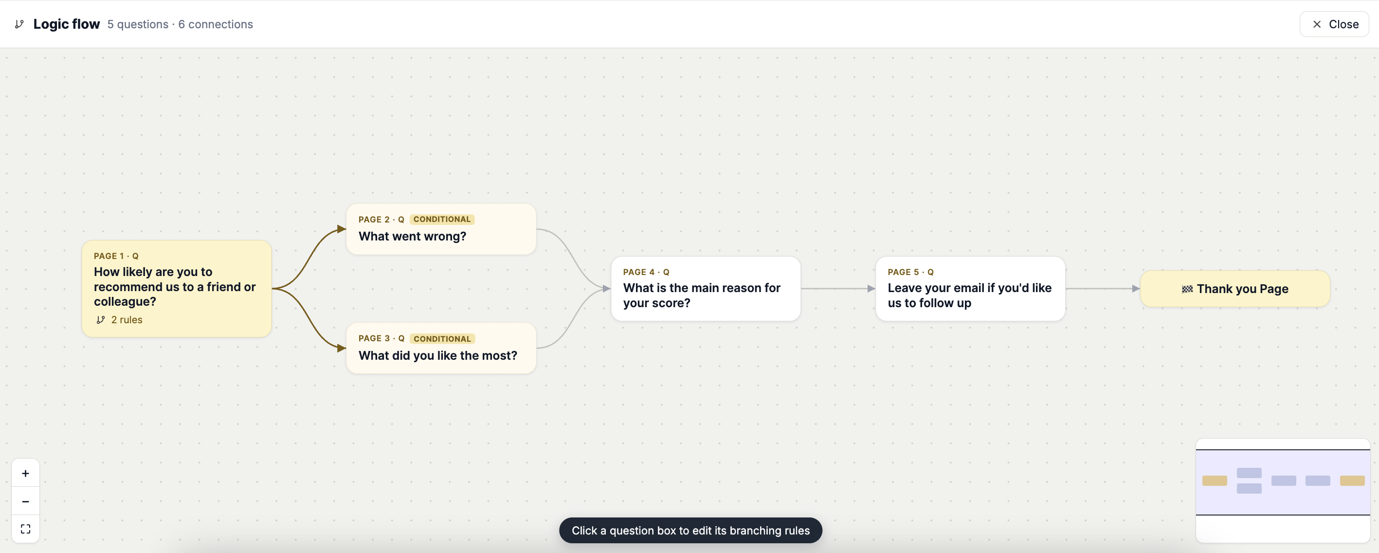Branching Logic Survey 1
