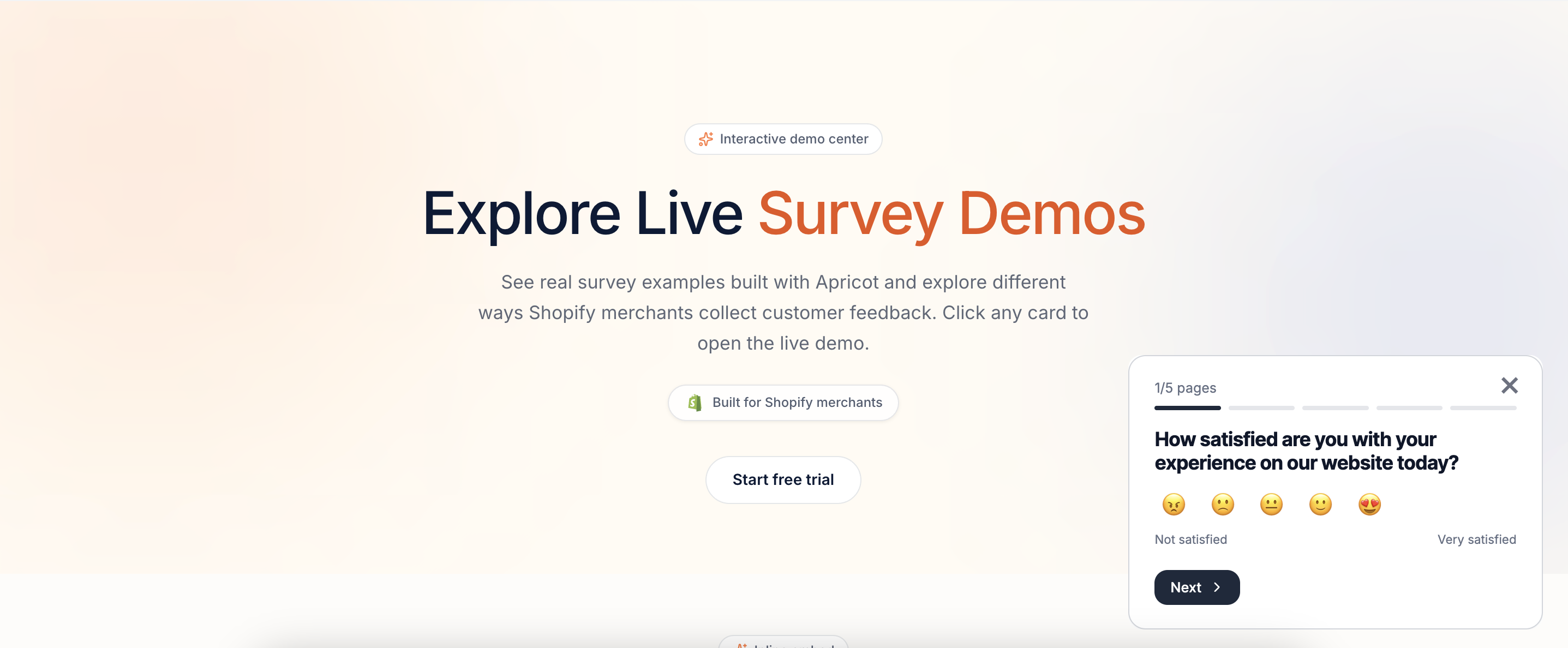 Onsite Survey Example