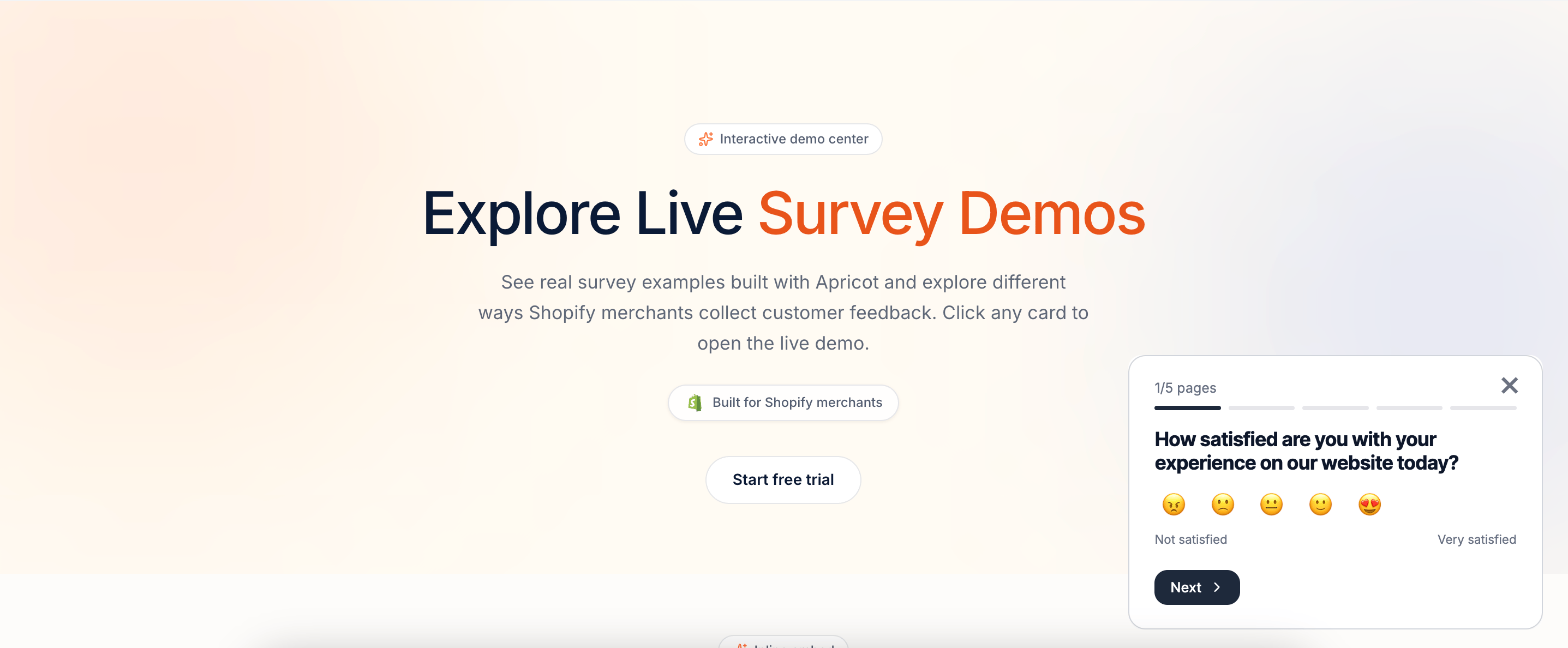 Onsite Survey Example
