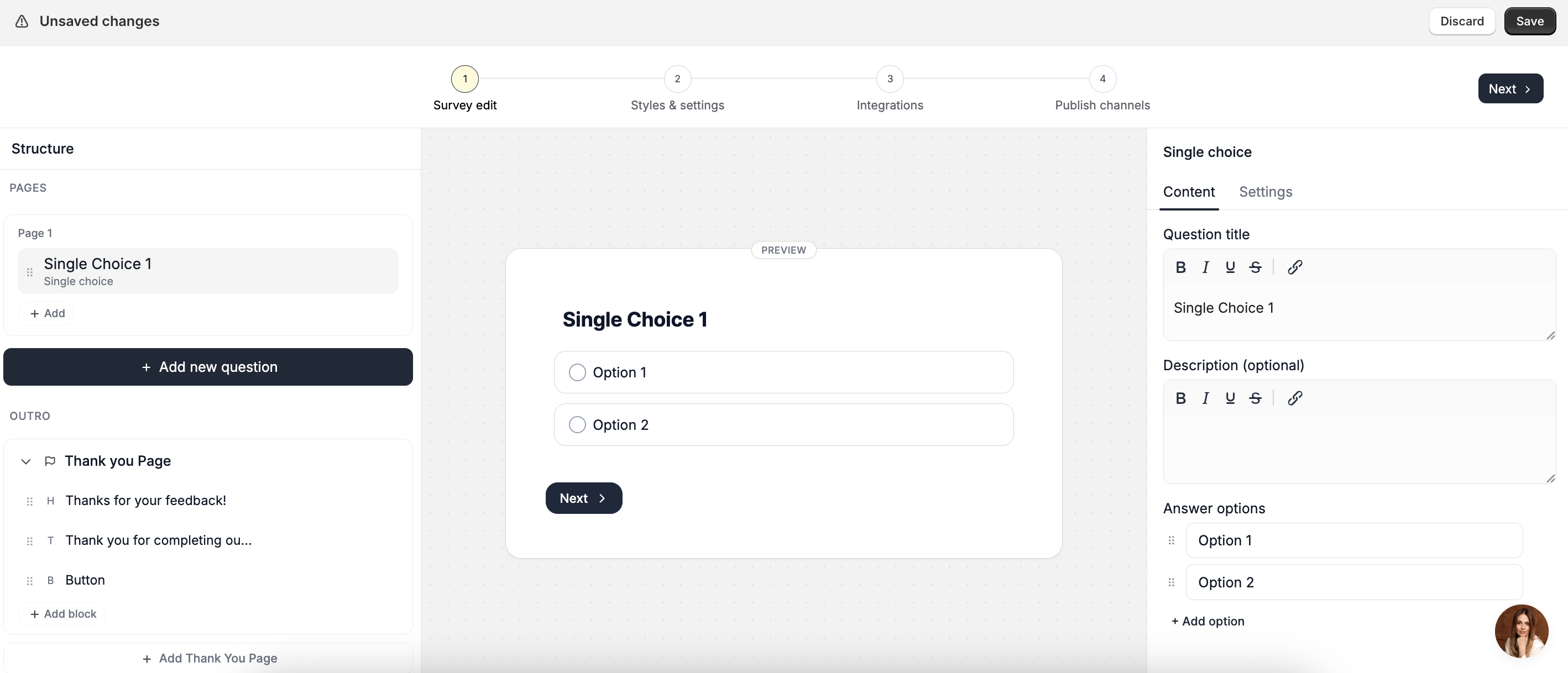 Survey Dashboard