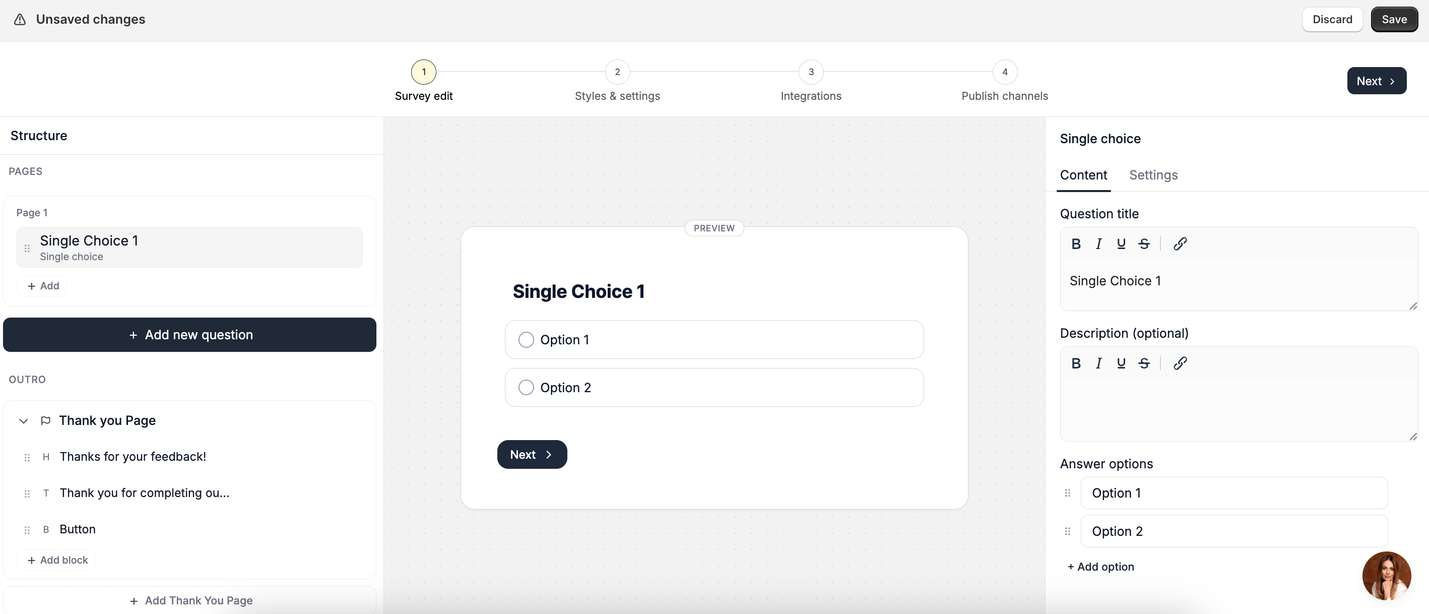 Survey Dashboard