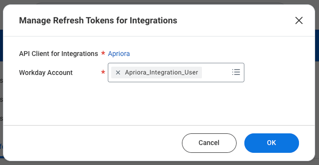Workday - Register API Client