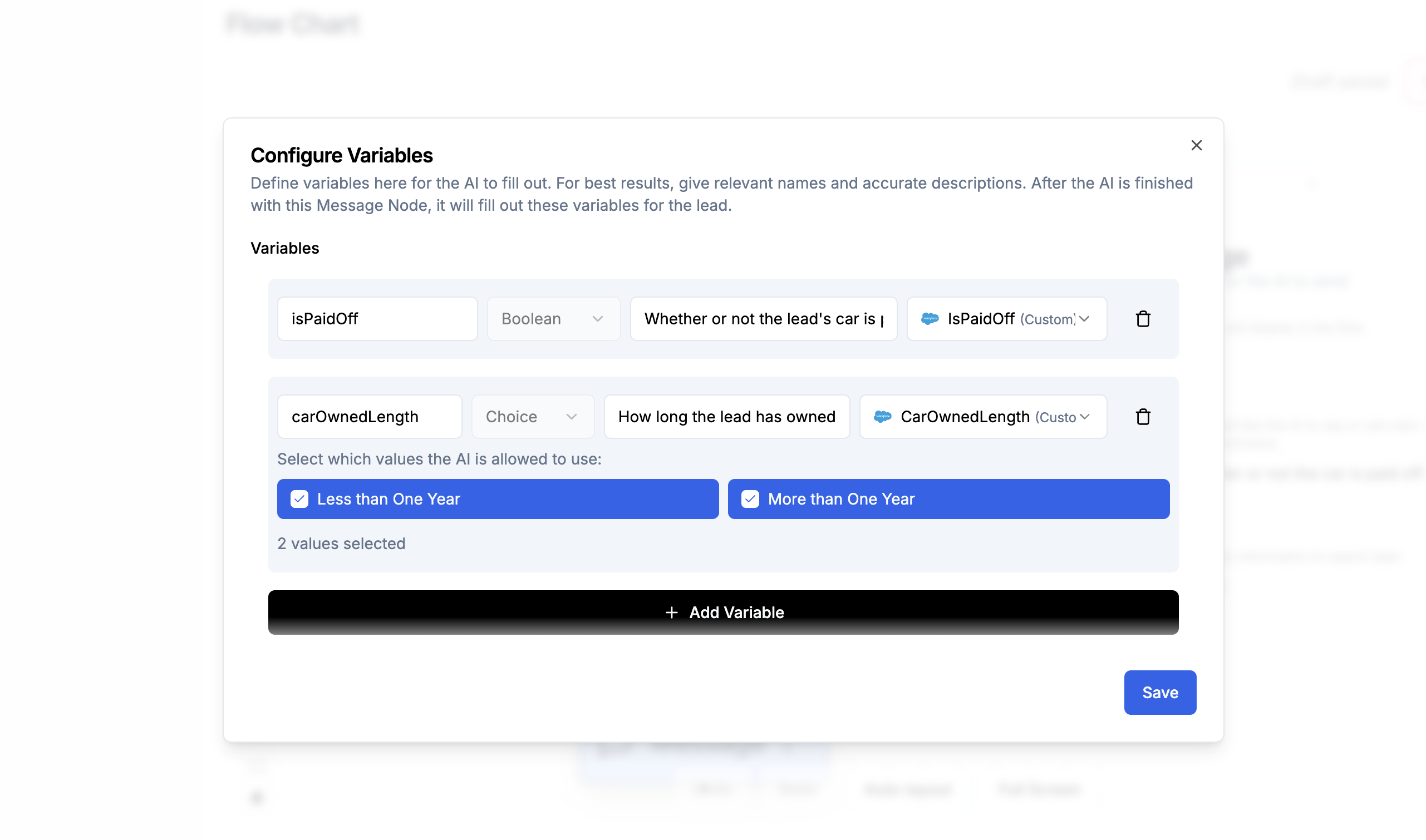 Salesforce Variables