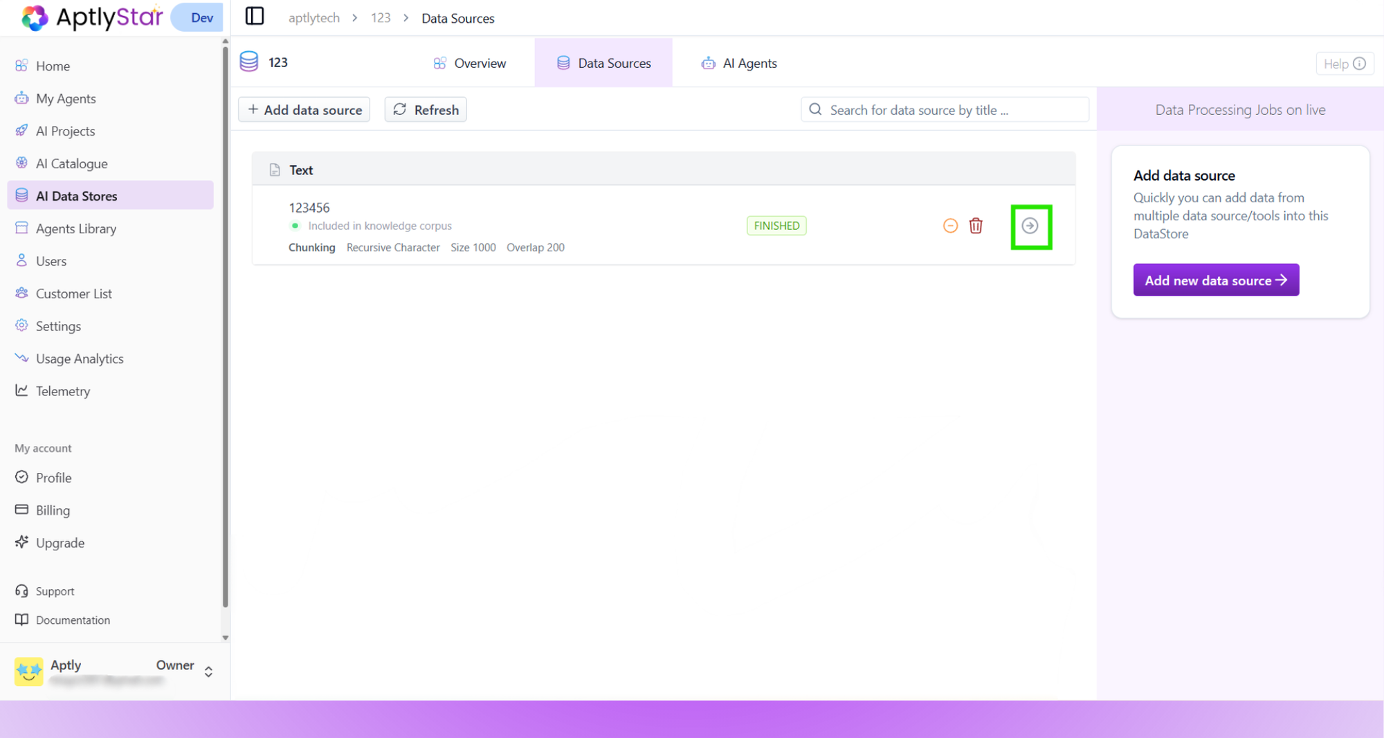 Open Data Source Details