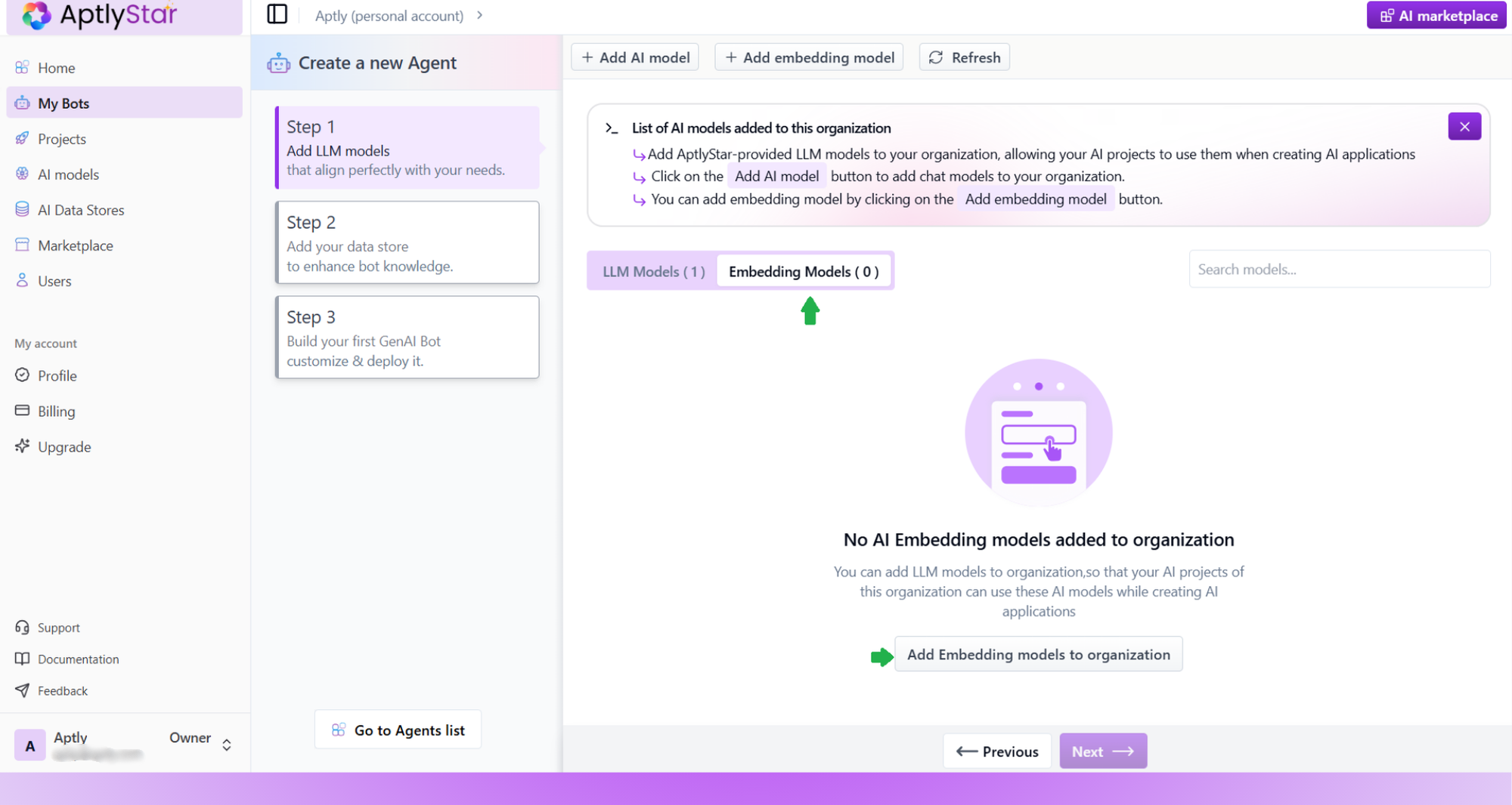 Add Embedding Model