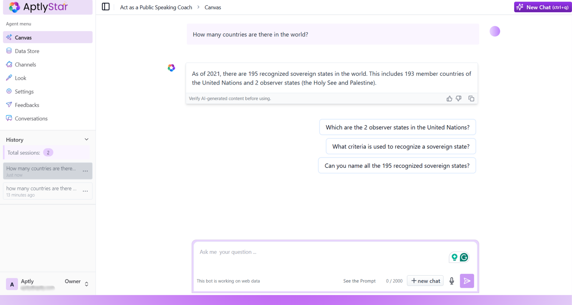 Query Suggestions Appearing After Response