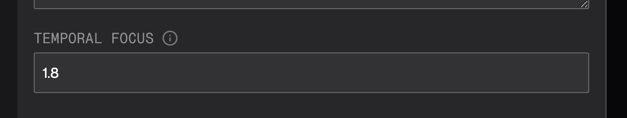 Temporal Focus Dashcam
