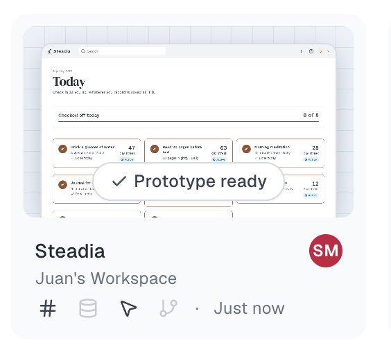 A project card with the Prototype ready stage label