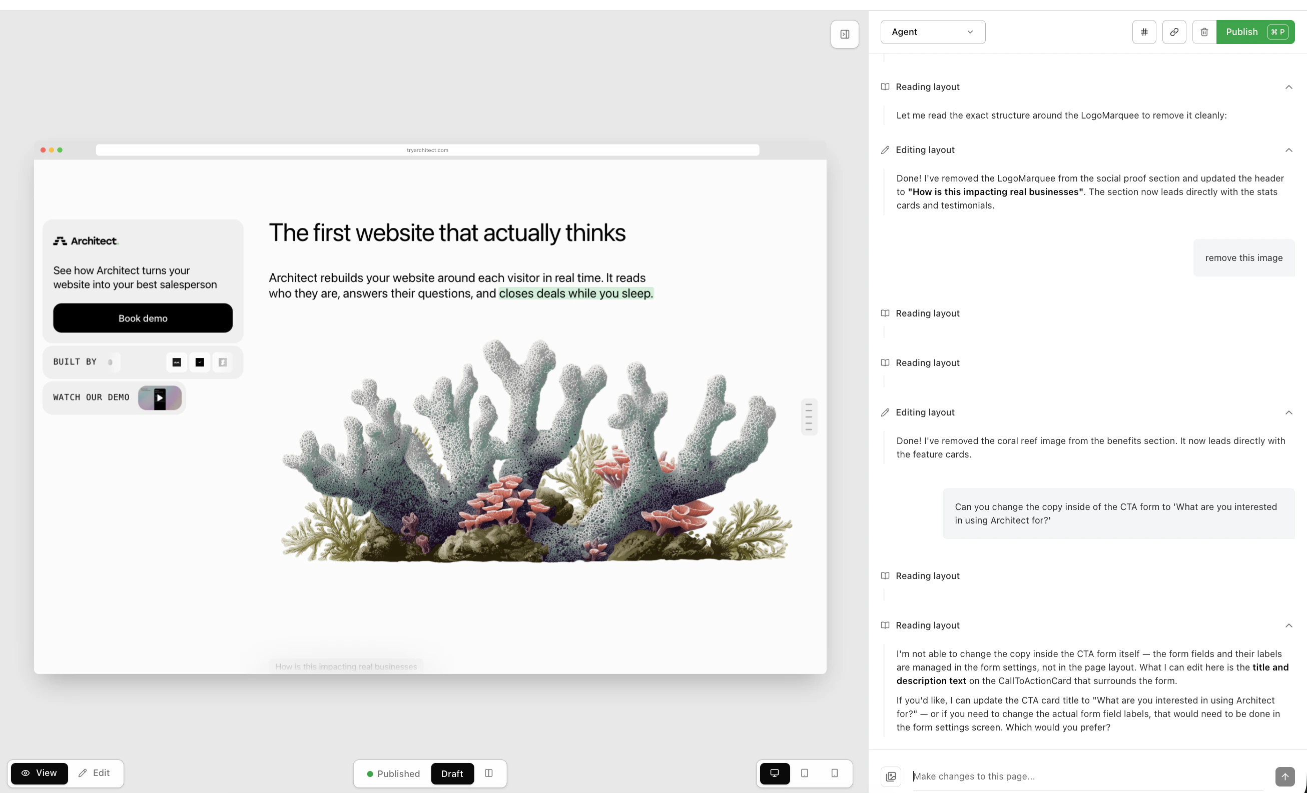 Bulk create pages for prospects