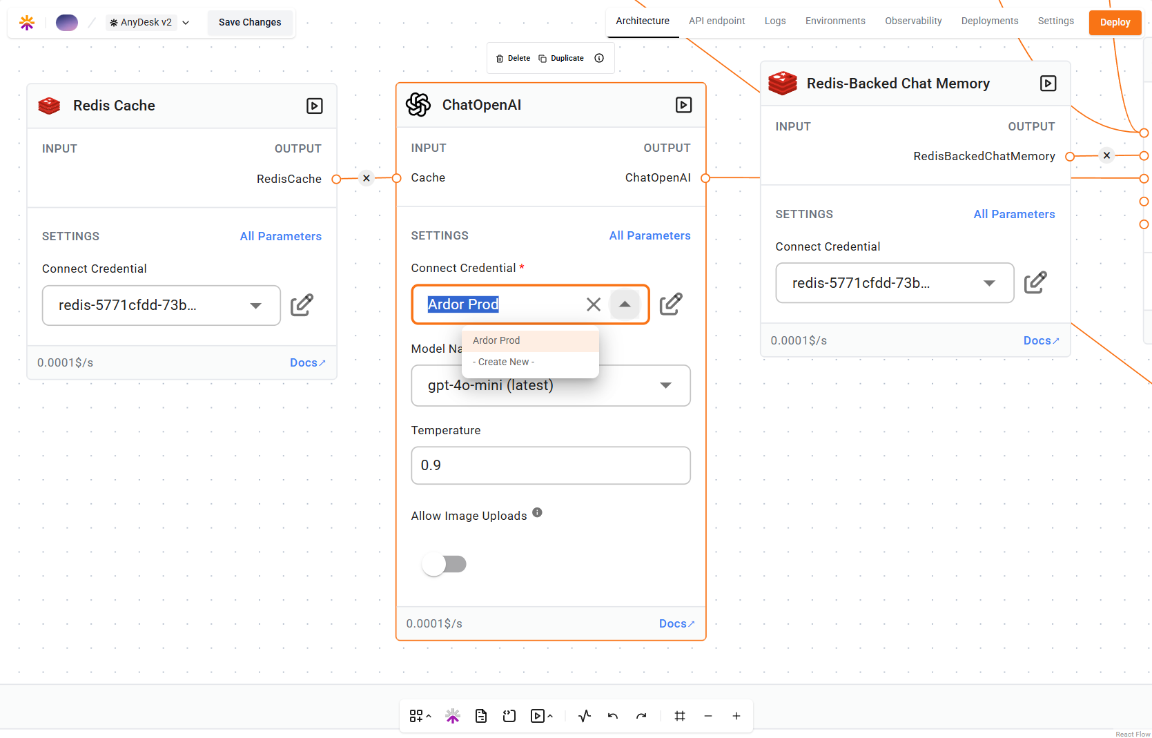 Using Credentials in Agents