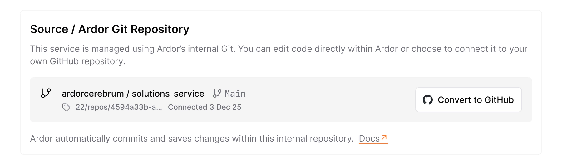 Export to GitHub