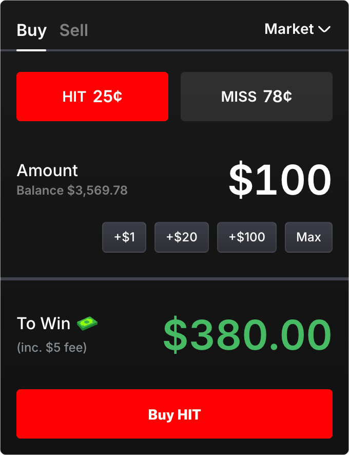 Market Order Interface