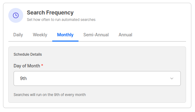 Worklist management screen