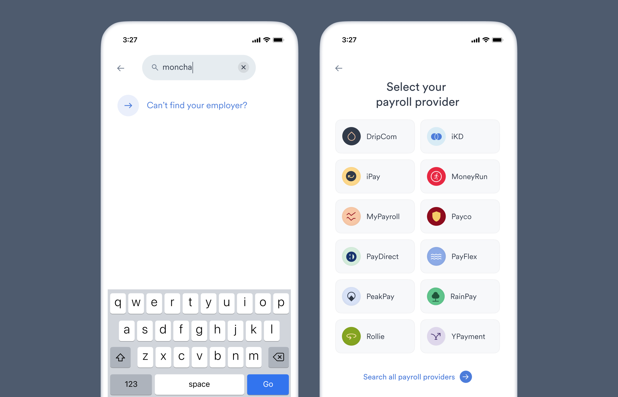 Can't find income source screen in Link.