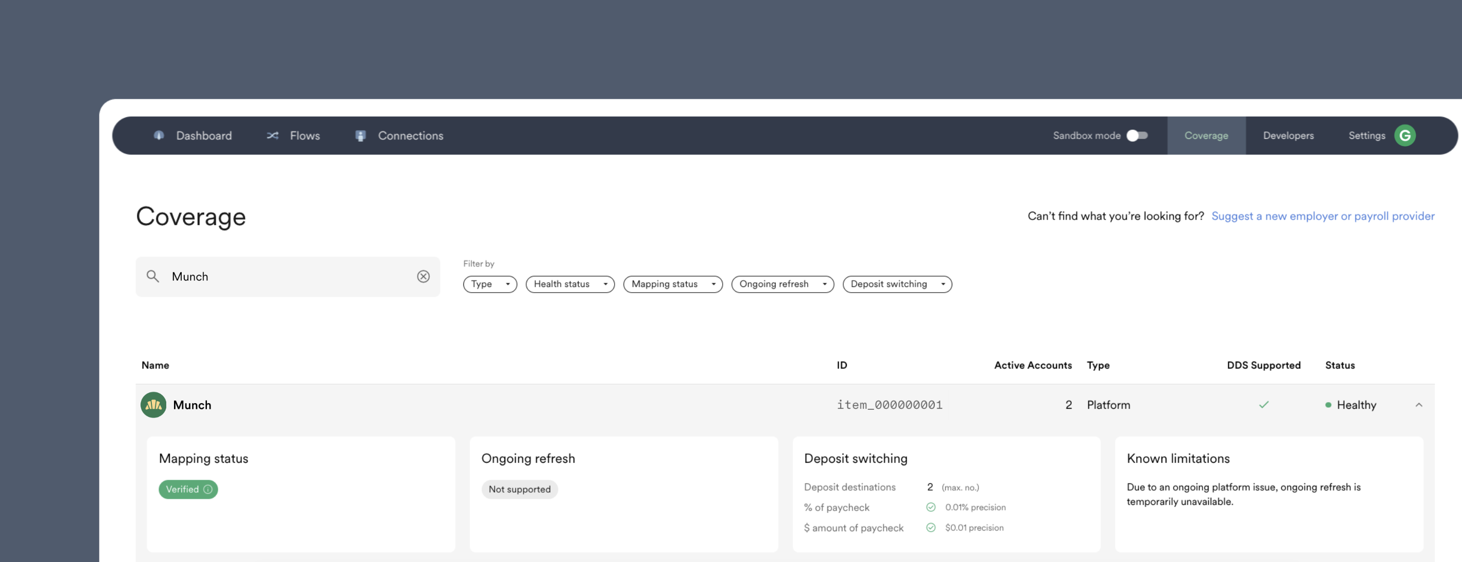 Ongoing Refresh - Argyle Docs