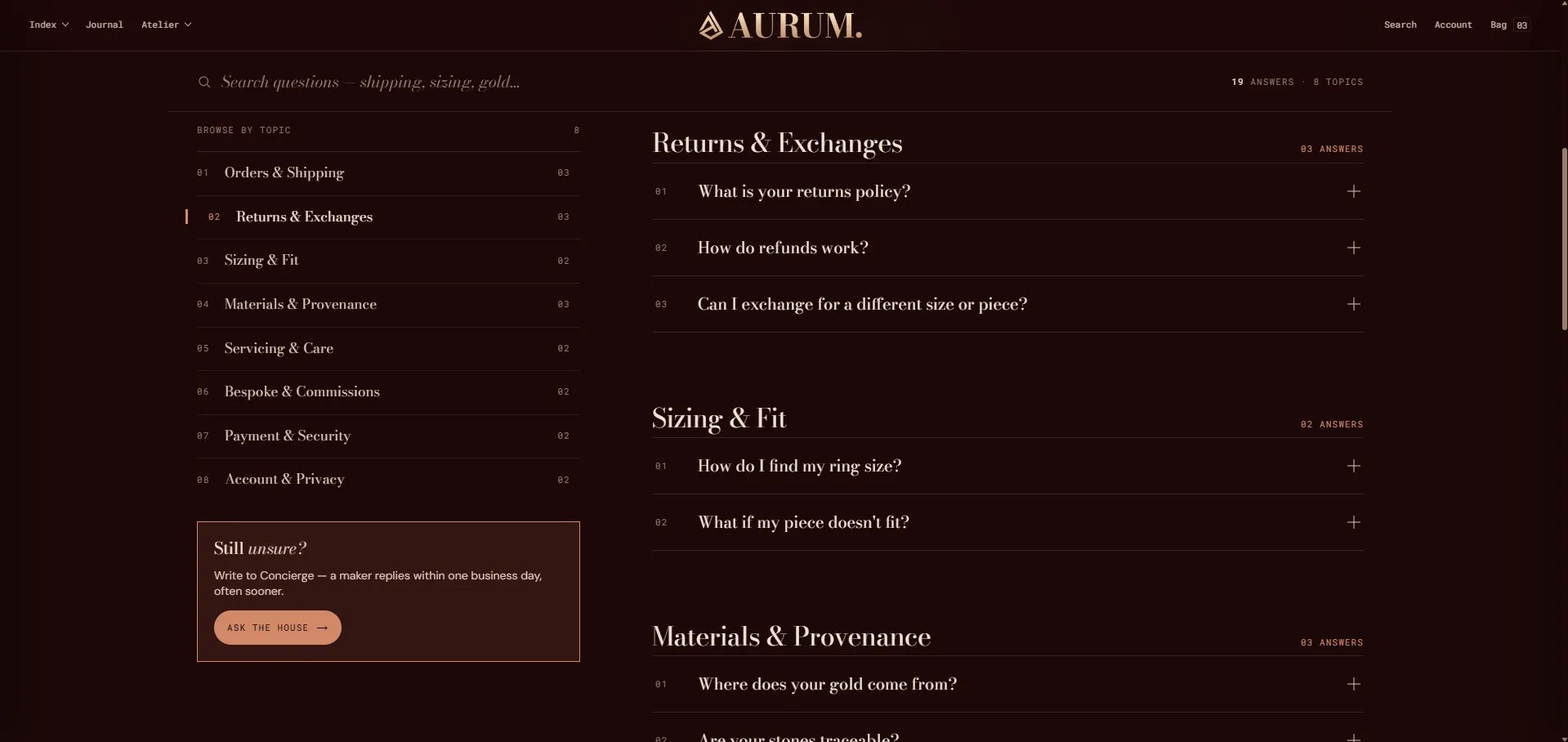 FAQ With Groups
