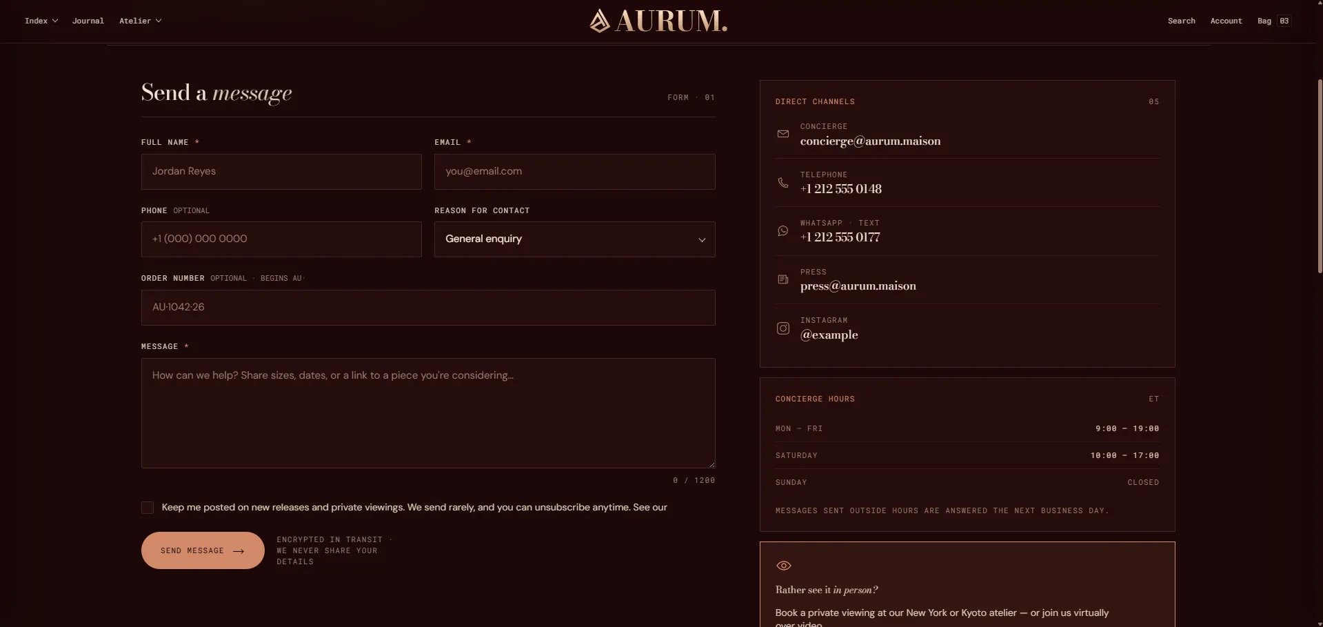Contact Form