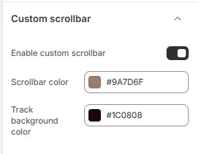 Scrollbar
