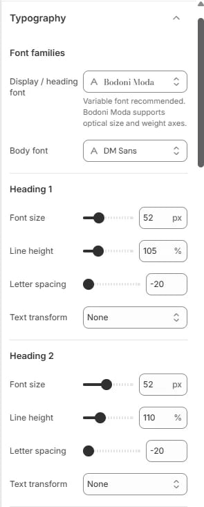 Typography 1 2