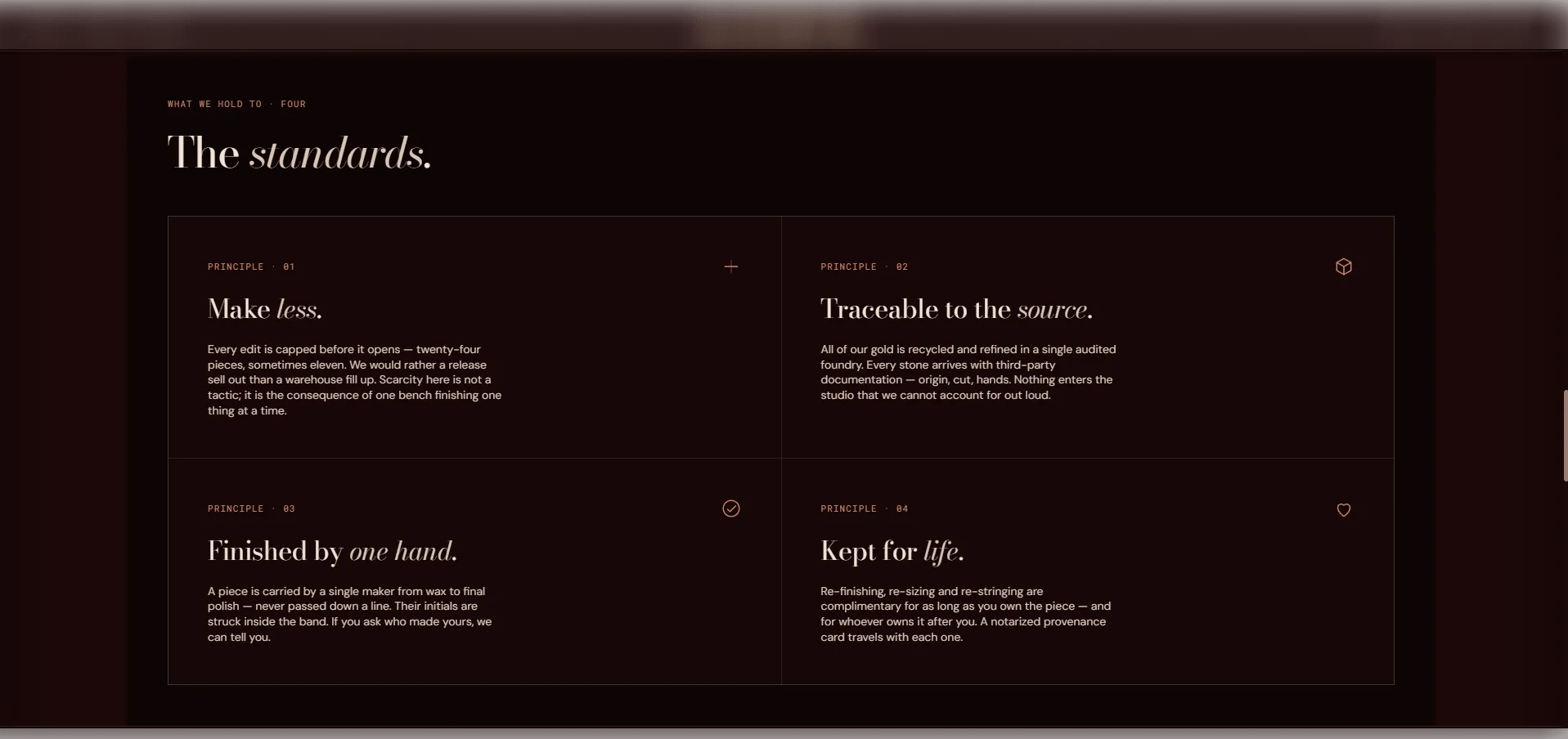 Values Grid