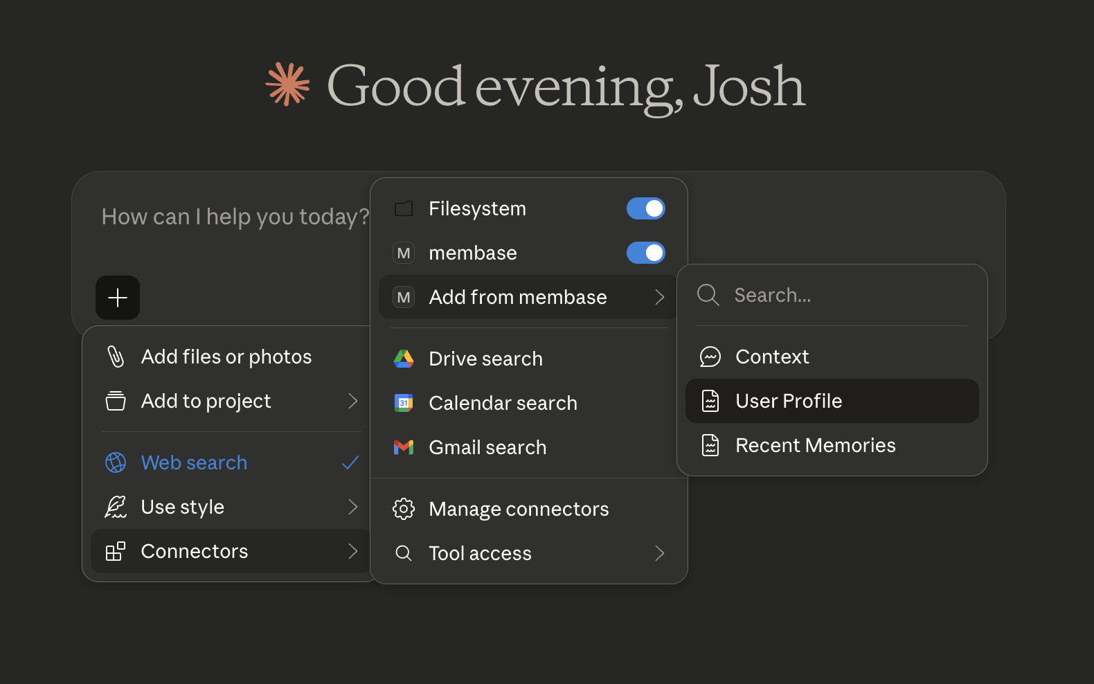 Membase MCP resources in Claude