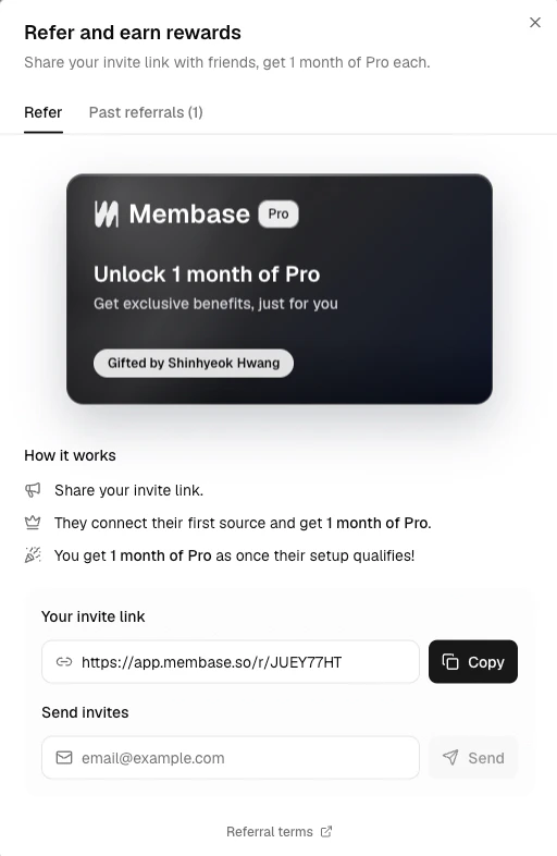 Referral Program