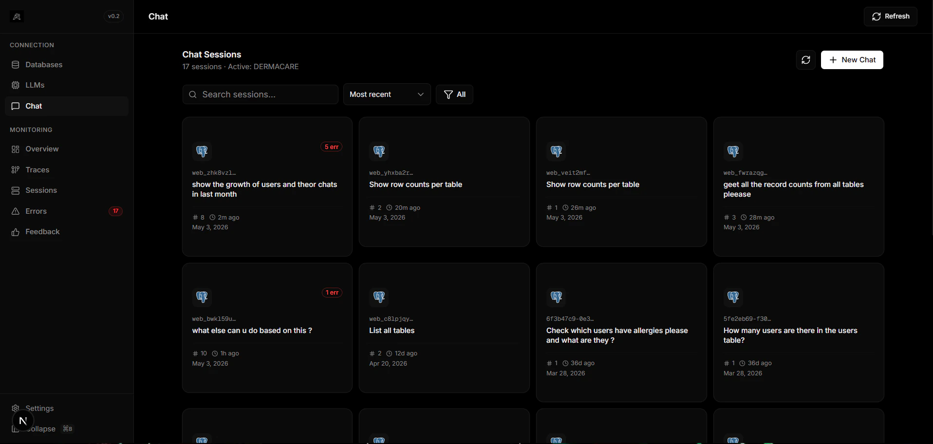 Chat Interface