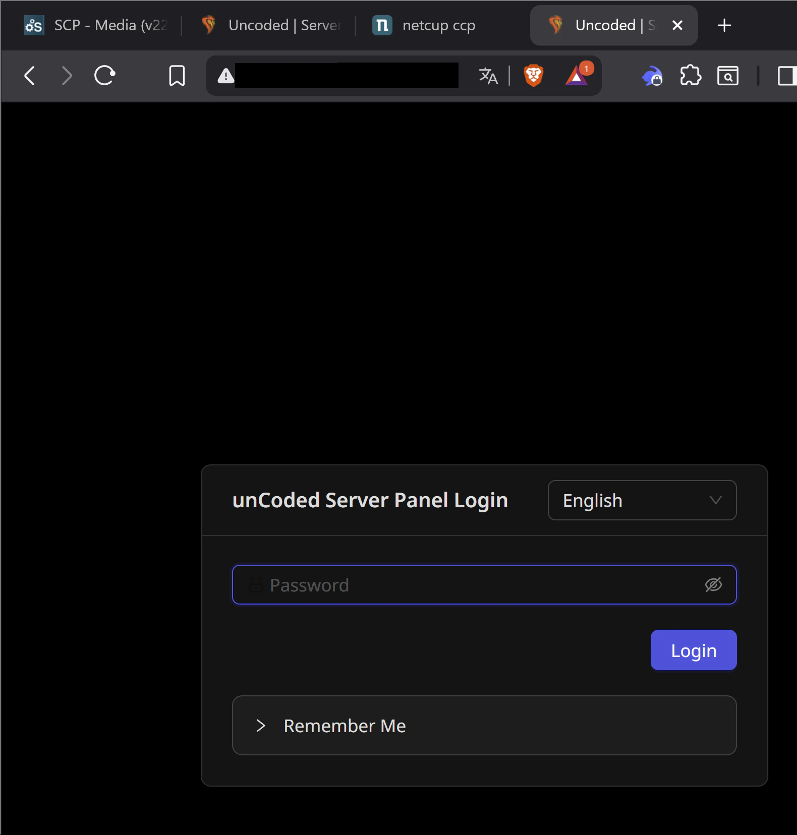 unCoded Homepage - Login