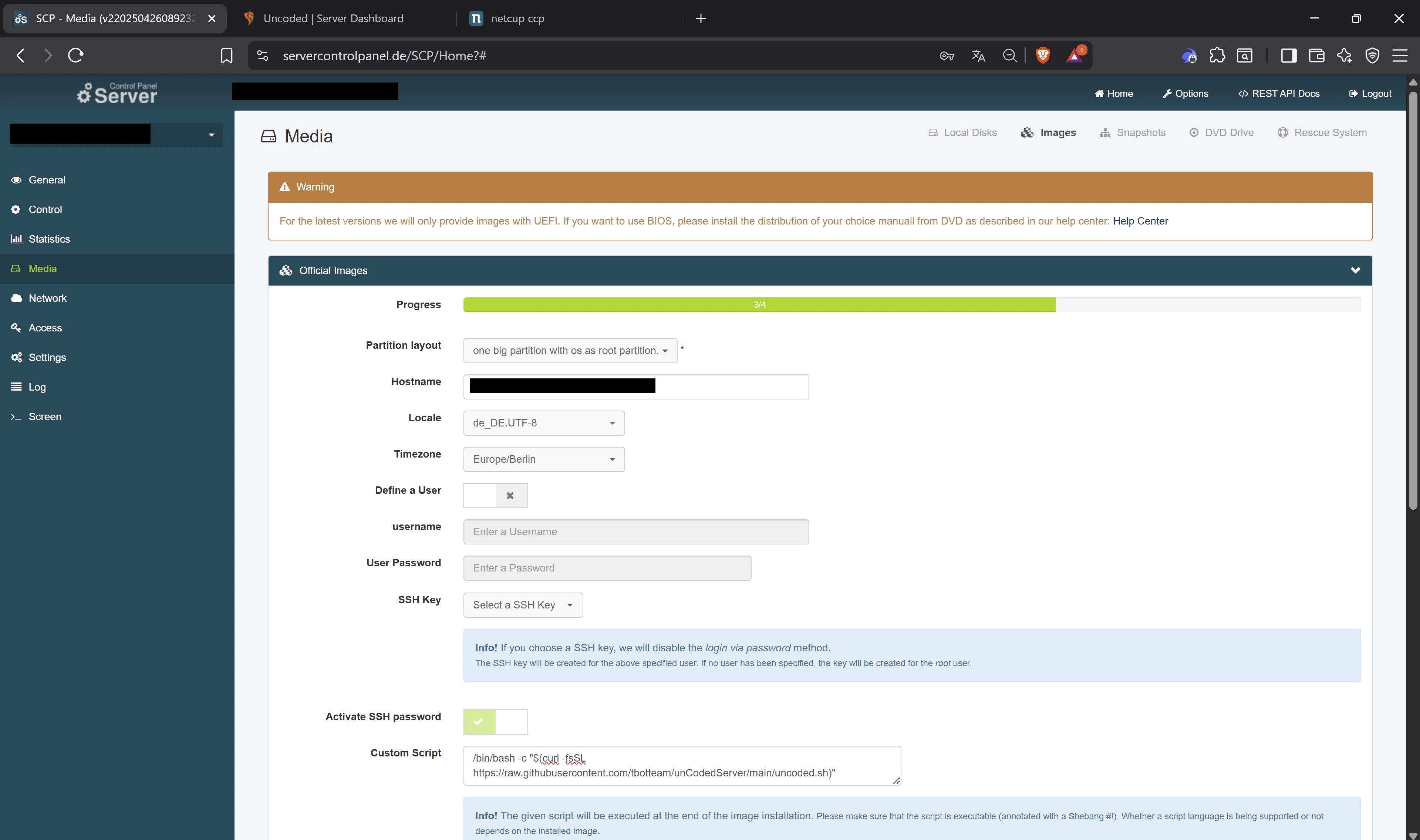 5 unCoded Dashboard Add UID from Binance