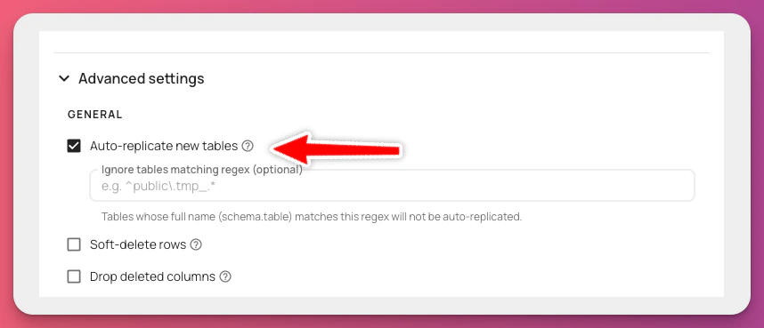Autopilot settings