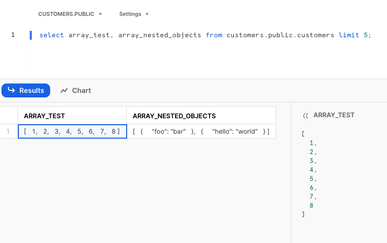 Normal array