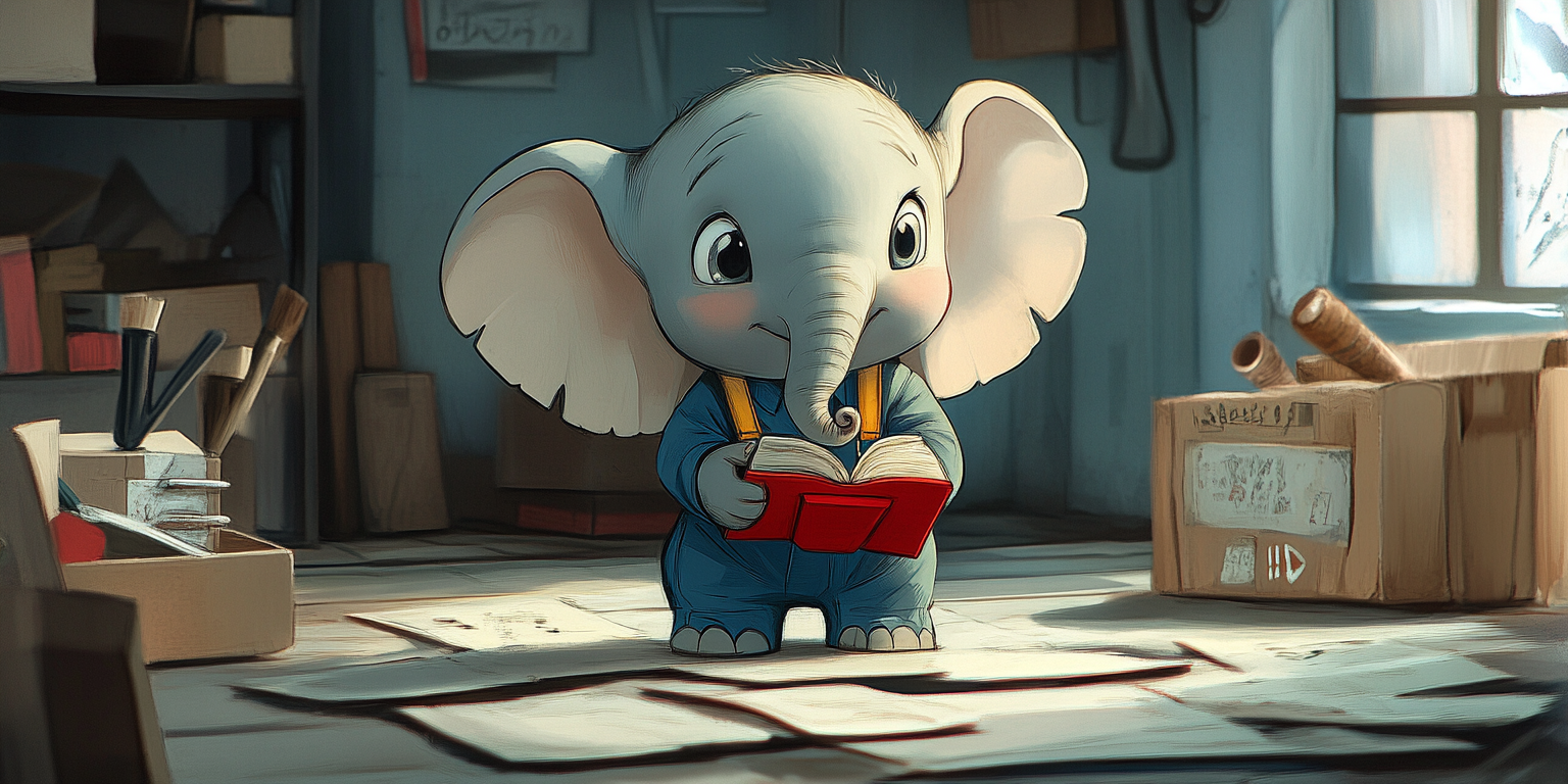 Elephant greeting
