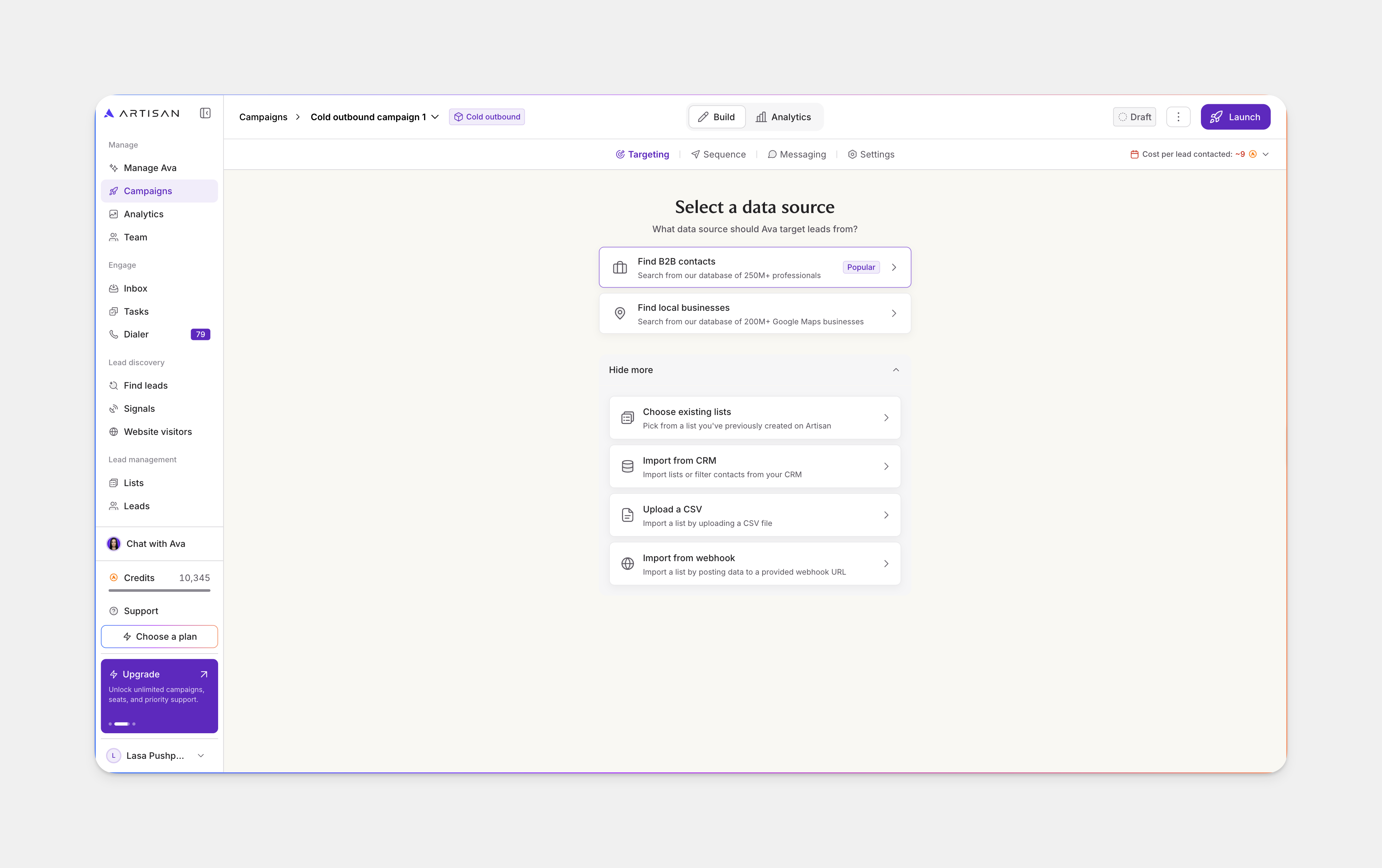 Quickstart Datasources