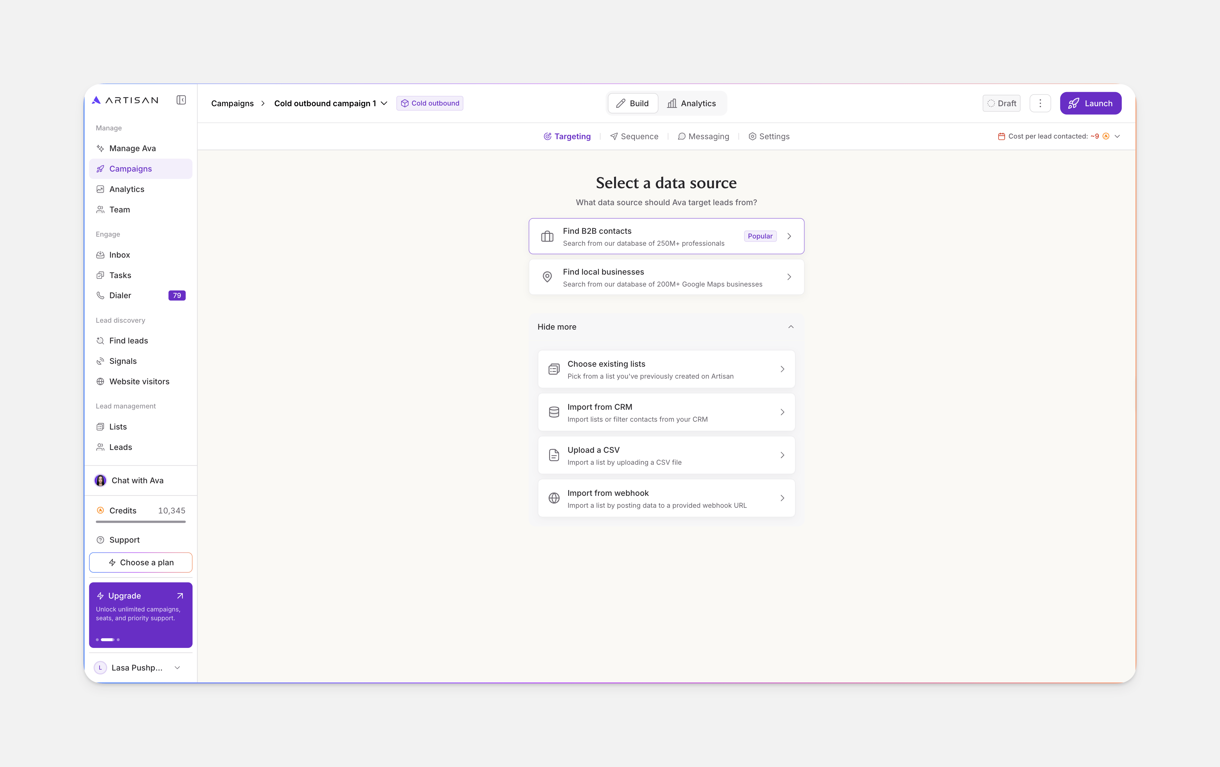 Quickstart Datasources