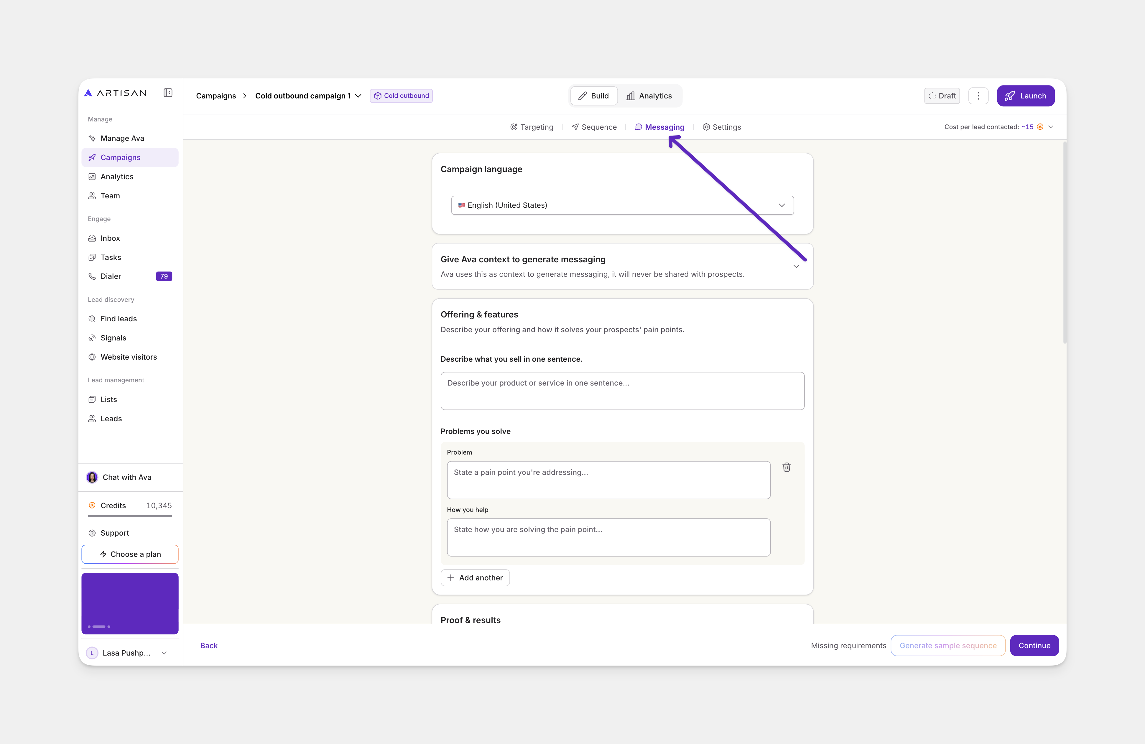 Quickstart Messaging