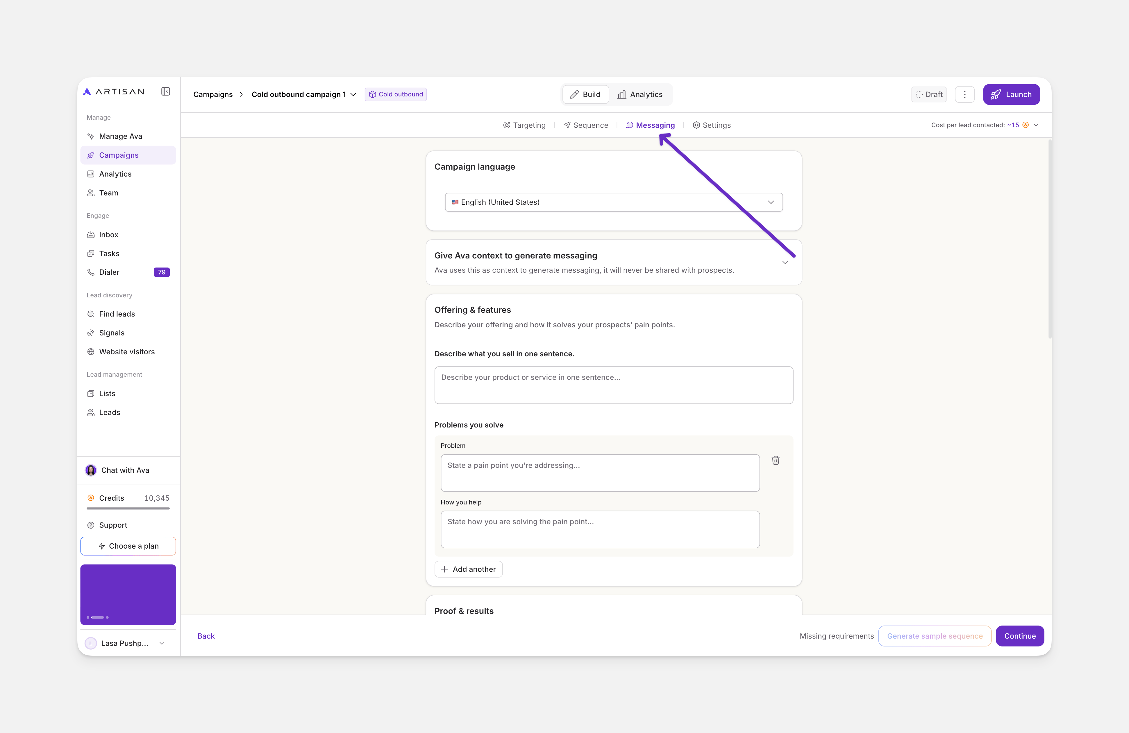 Quickstart Messaging