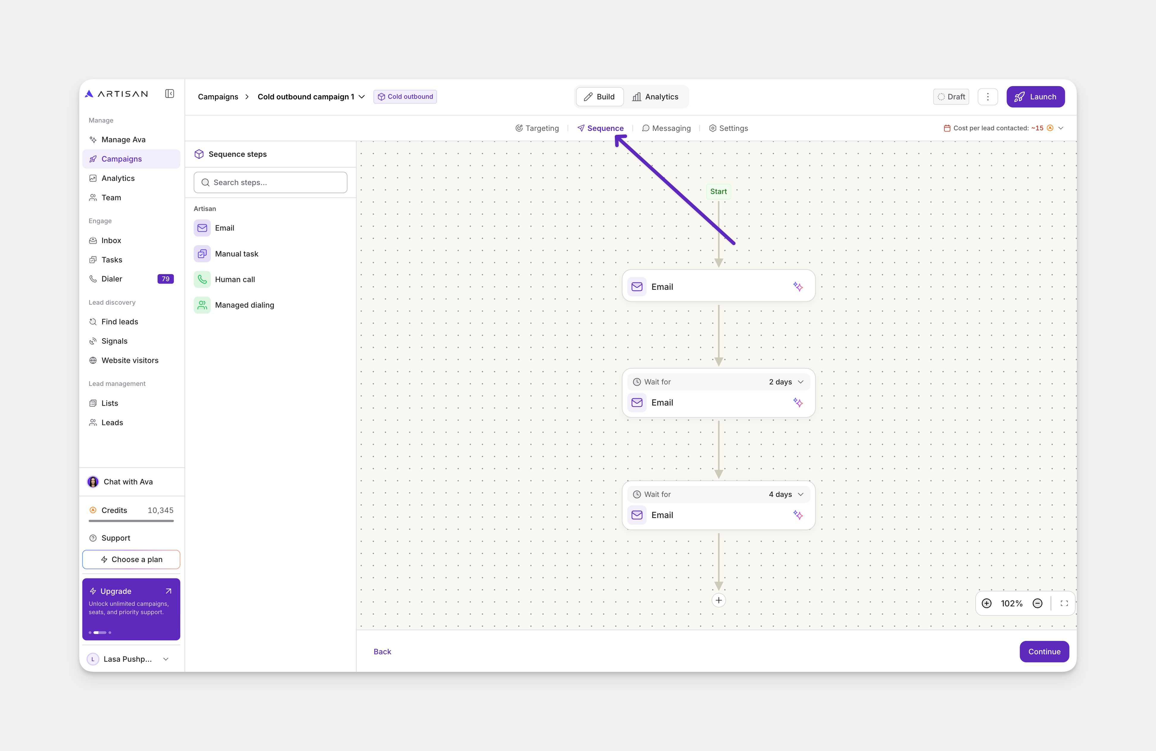 Quickstart Sequence