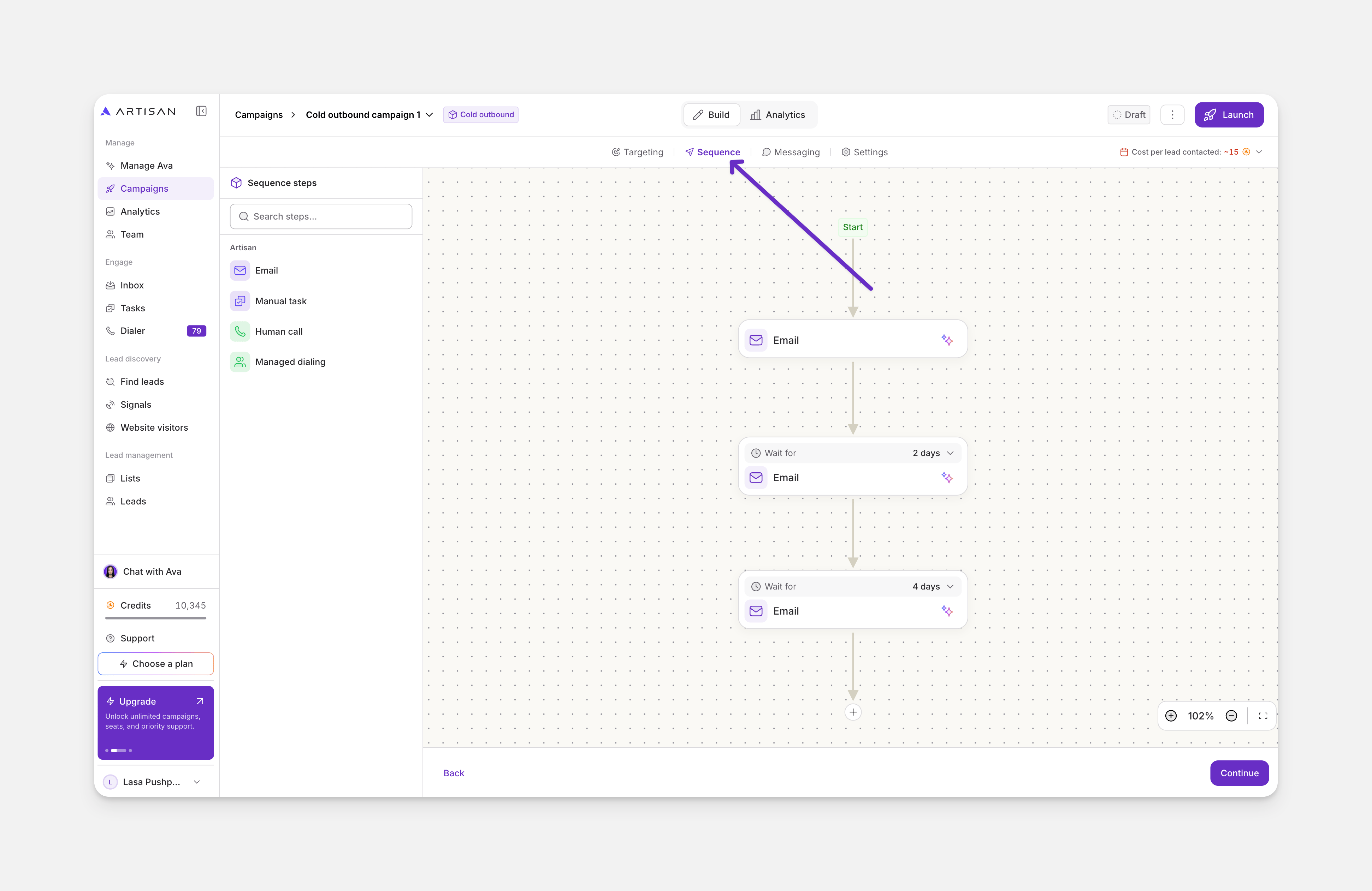 Quickstart Sequence