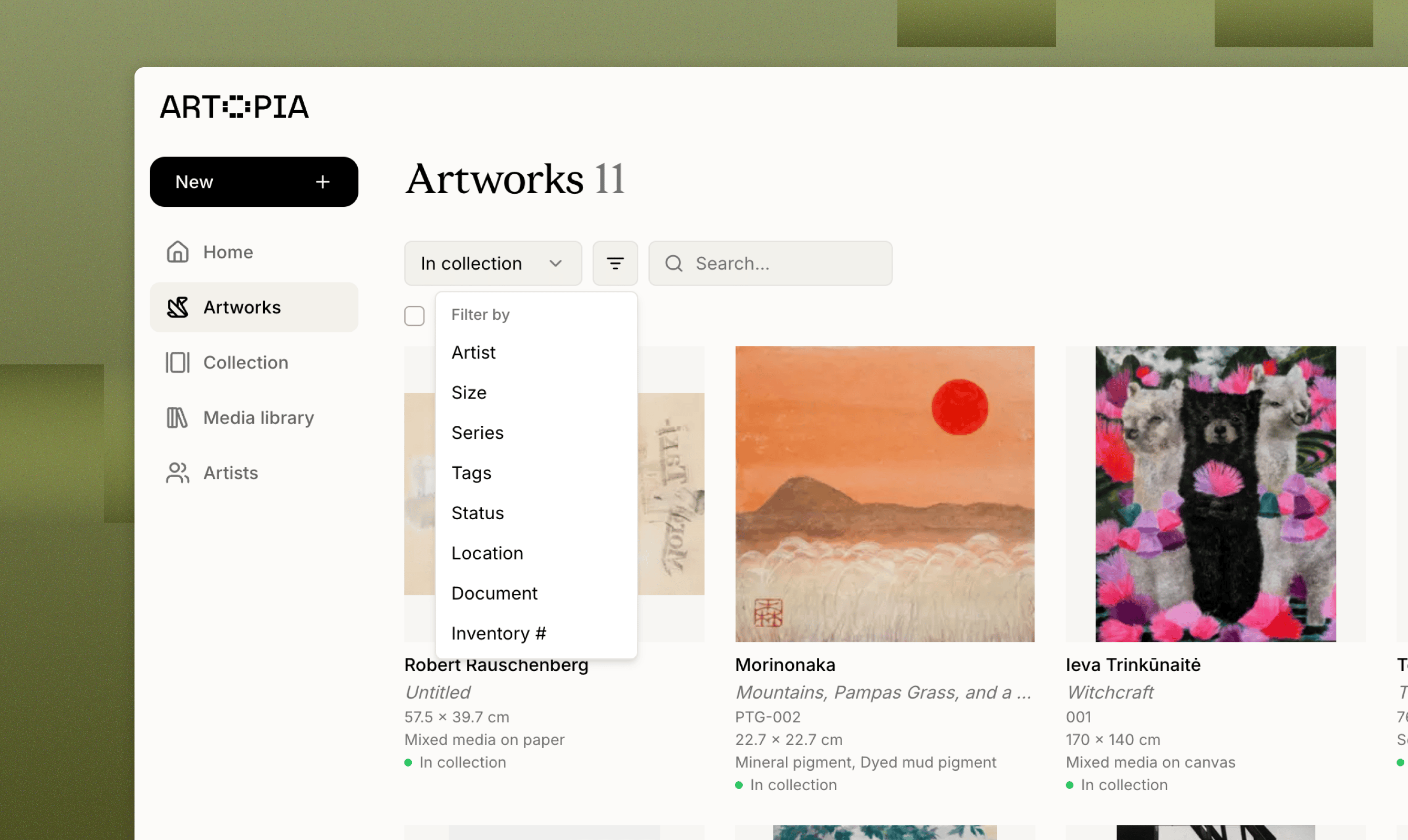 Learn Filter Artopia