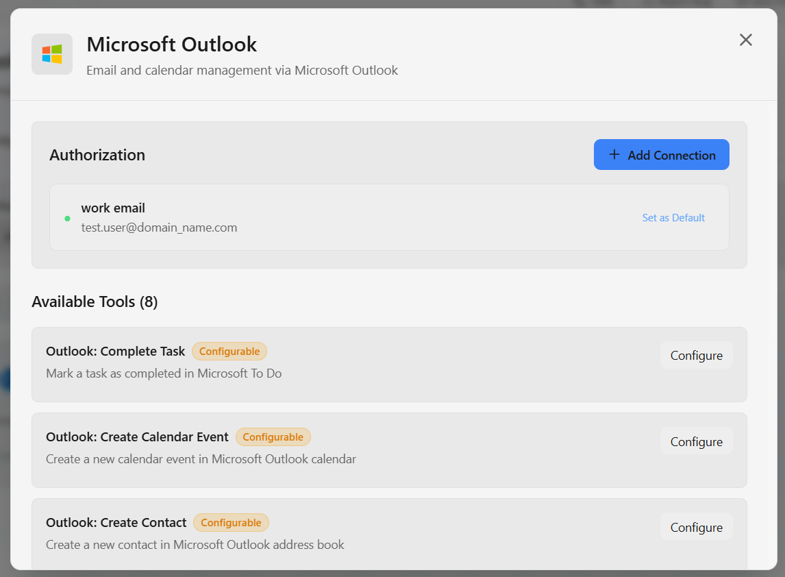 Authorize Connection