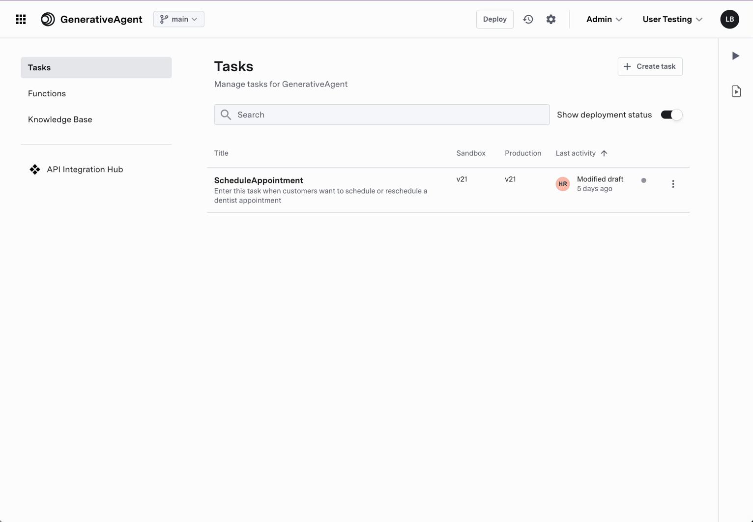 Opening the Previewer in AI Console