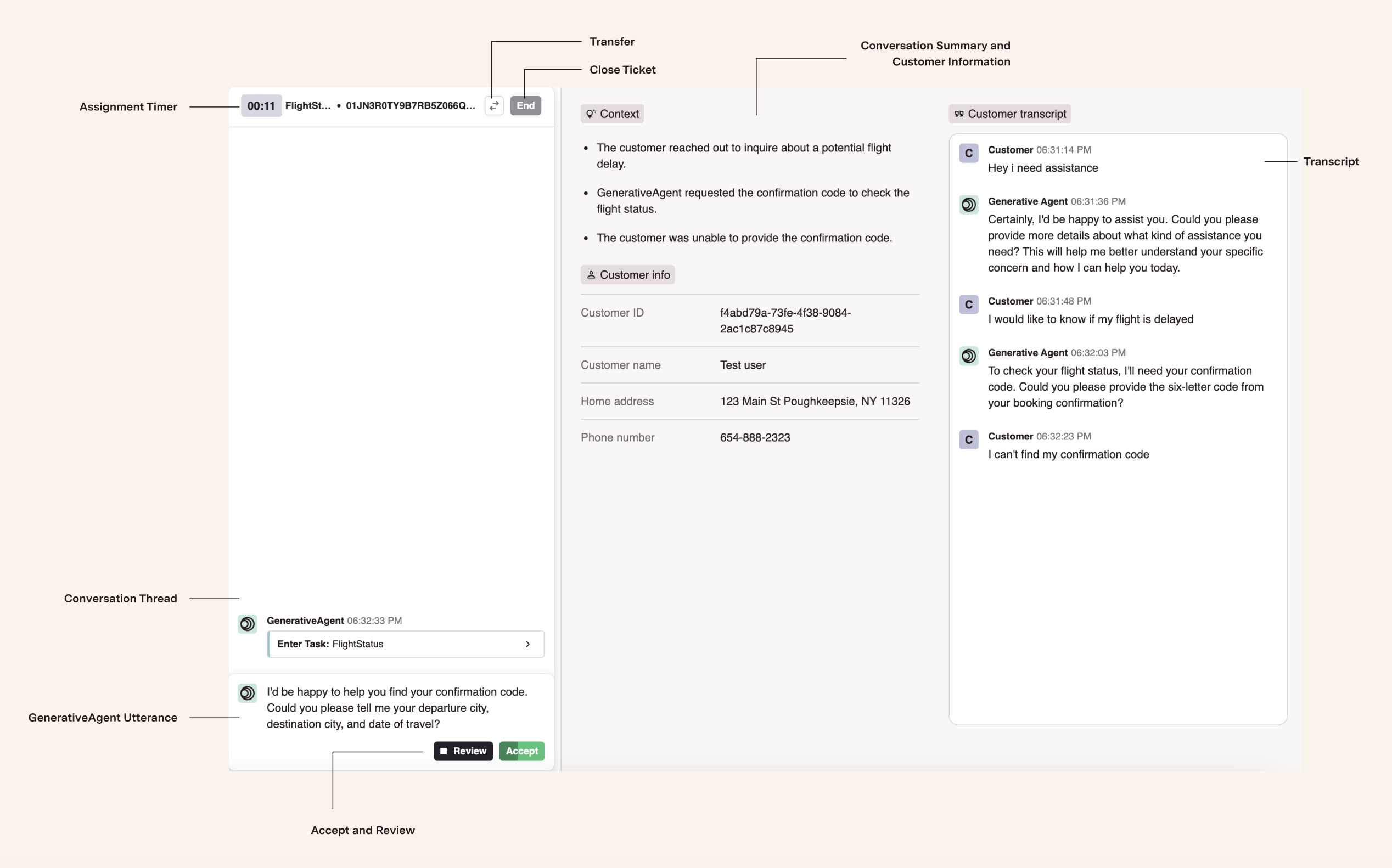Approver Mode Interface