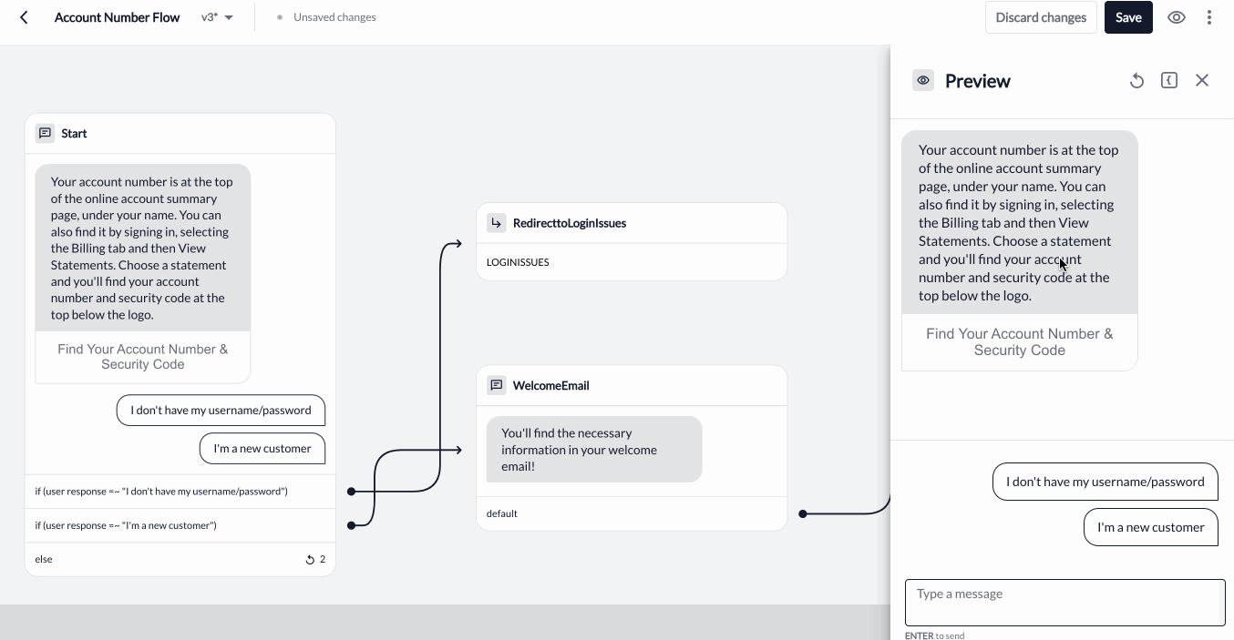 Preview capabilities showing re-setting, debug information, and close options