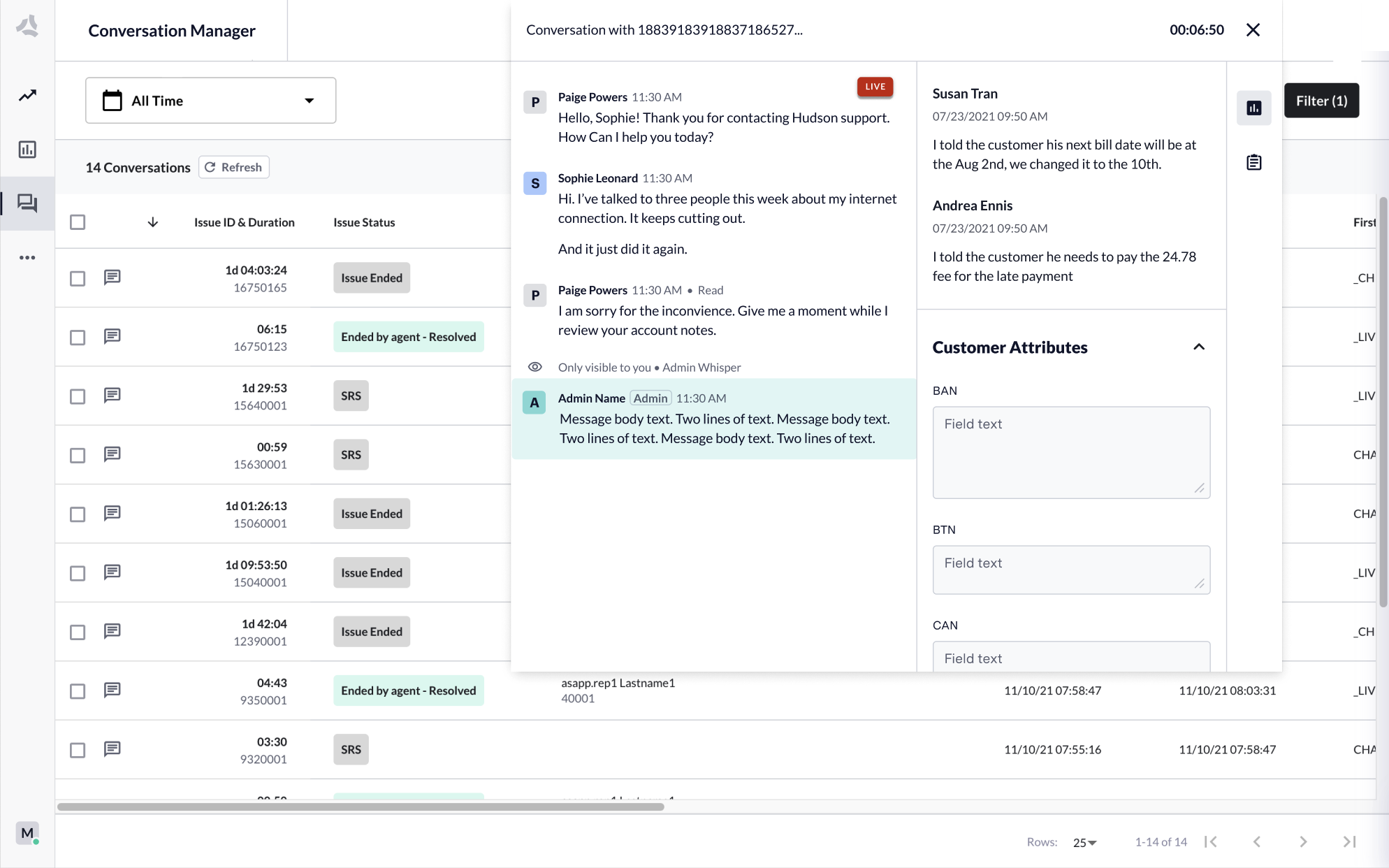 Conversation Manager
