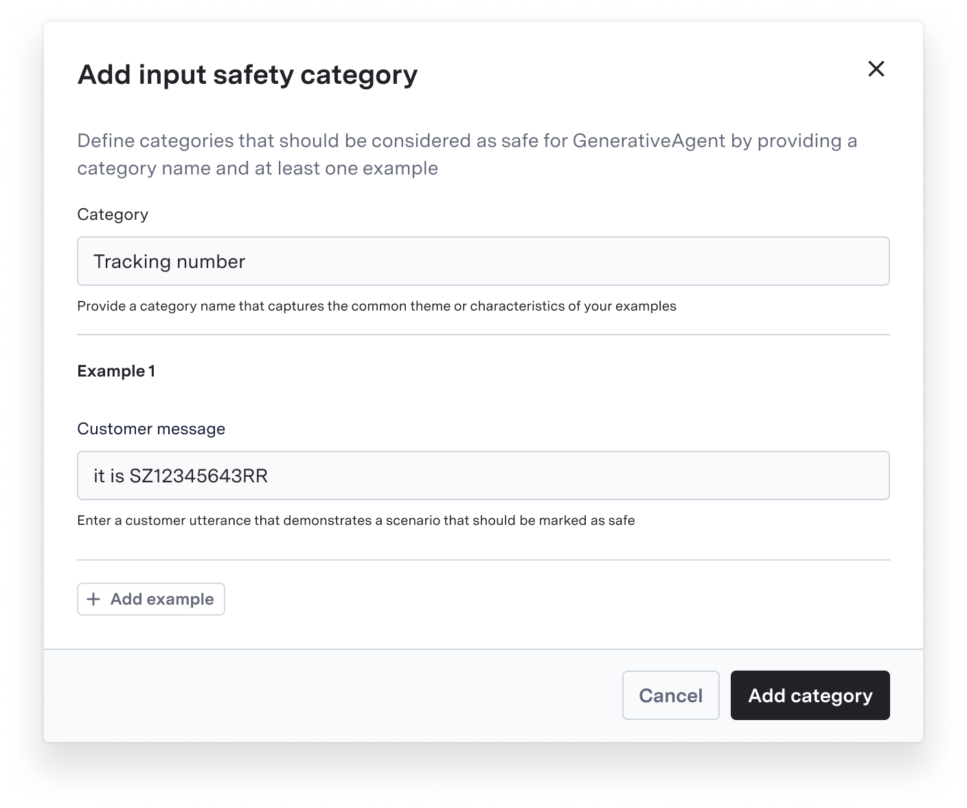 Input Safety