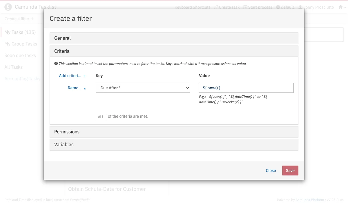 Filter Details