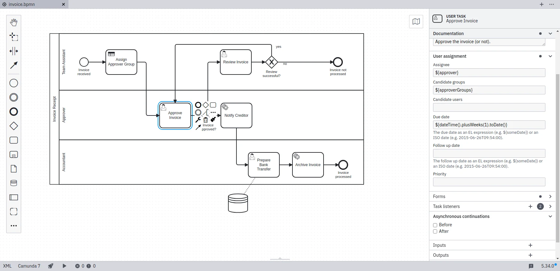 User Task Assignment